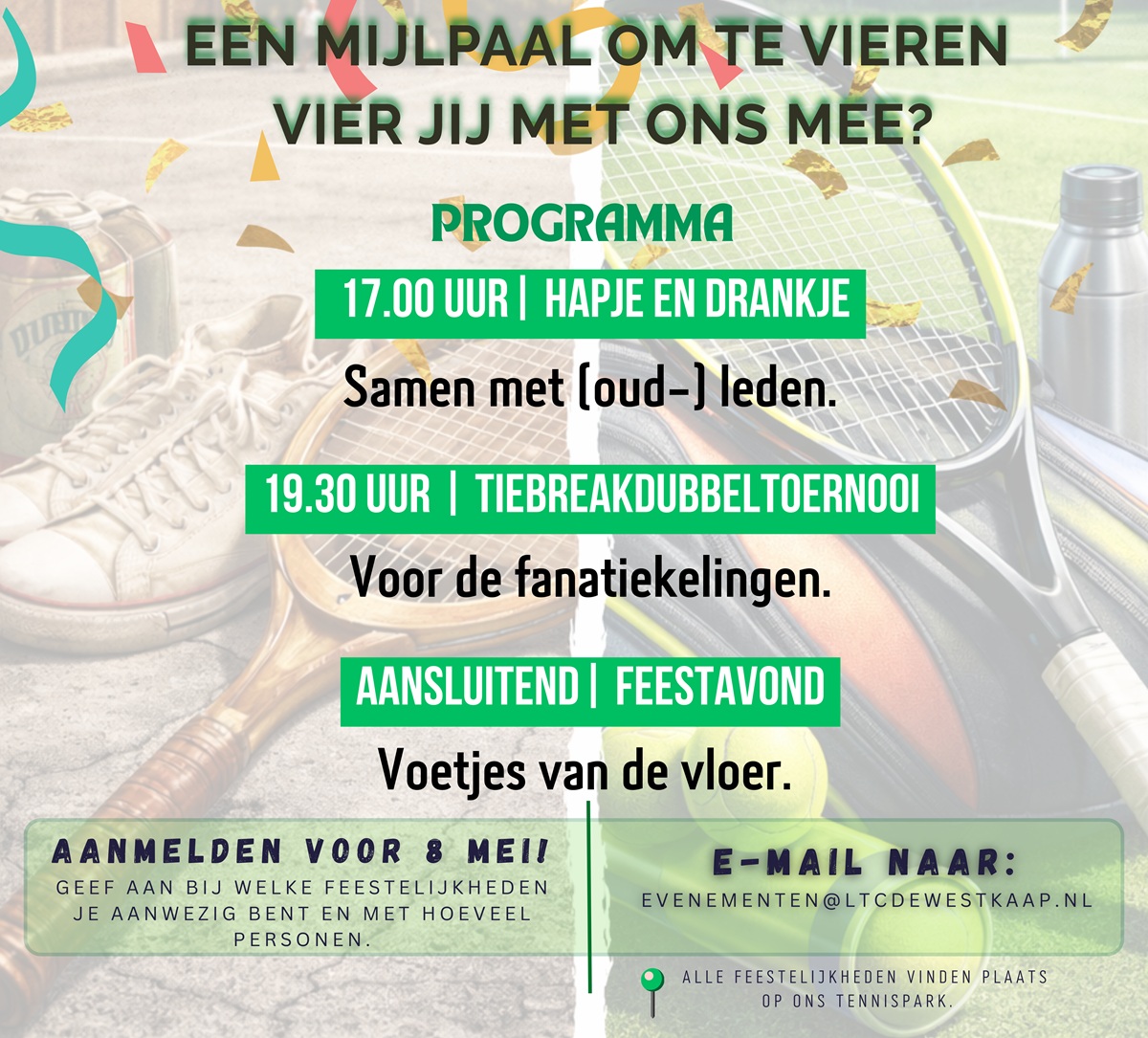 50 jaar LTC De Westkaap